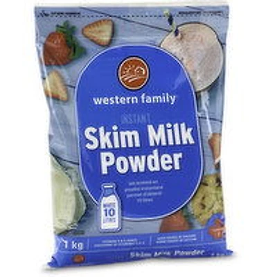 Western Family - Instant Skim Milk Powder, 1 Kilogram