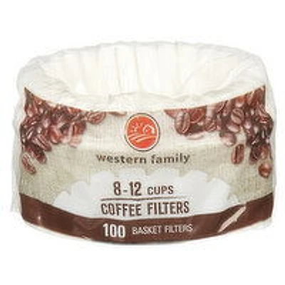 Western Family - Basket Coffee Filters - Cups