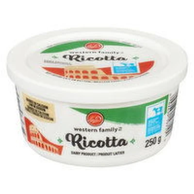 Western Family - Ricotta, 250 Gram