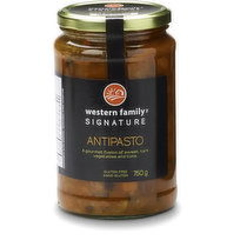 Western Family - Signature Antipasto, 750 Gram