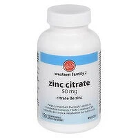 Western Family - Zinc Citrate - Tablets, 150 Each