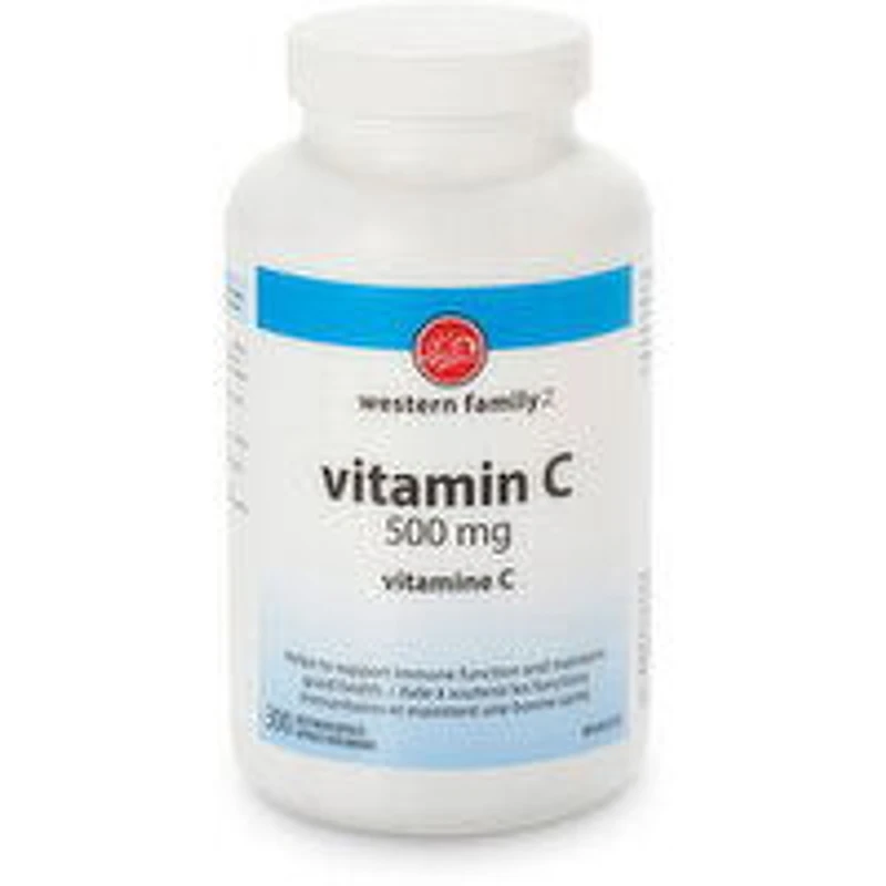 Western Family - Vitamin C, 300 Each