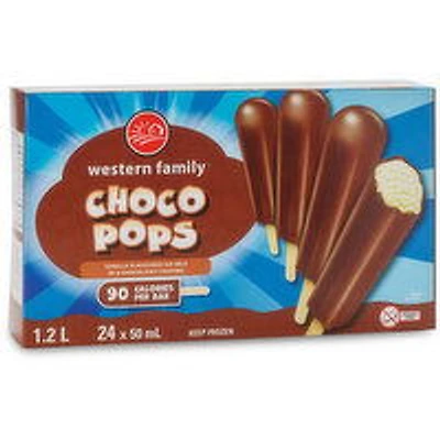 Western Family - Choco Pops, 24 Each