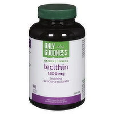 Only Goodness - Lecithin Softgels 1200 mg, 100 Each