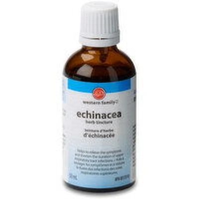 Western Family - Echinacea Herb Tincture, 50 Millilitre