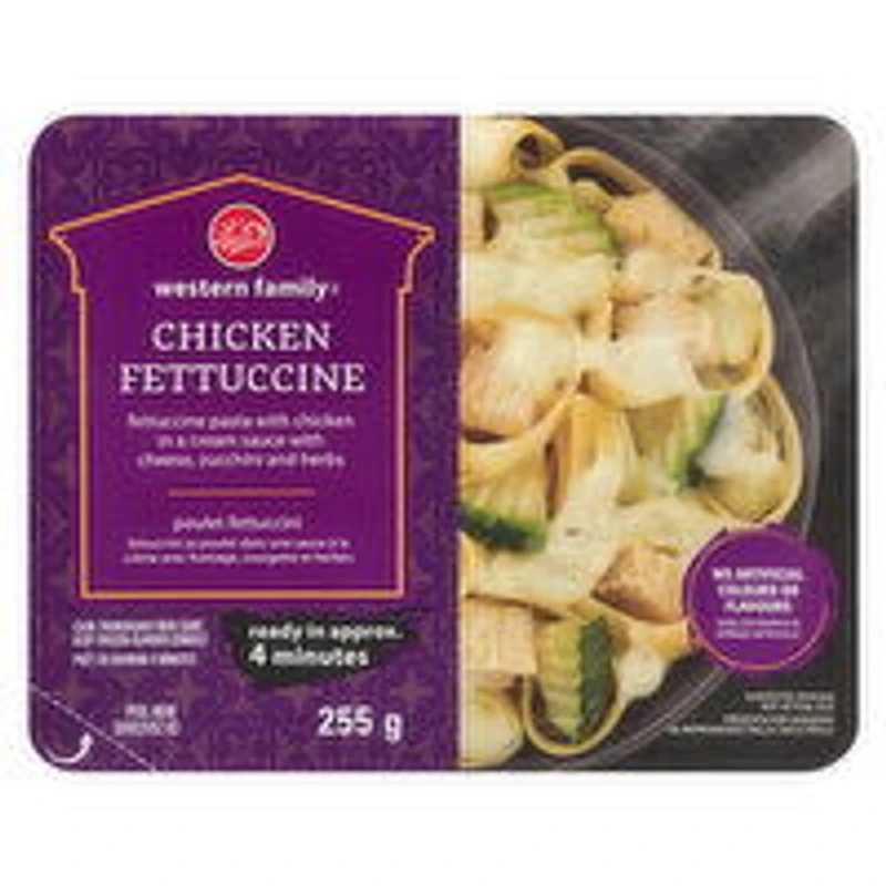Western Family - Chicken Fettuccine, 255 Gram