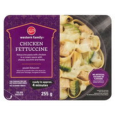Western Family - Chicken Fettuccine, 255 Gram