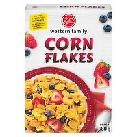 Western Family - Corn Flakes Cereal, 680 Gram