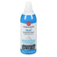 Western Family - Real Whipped Cream Light 11% M.F., 225 Gram
