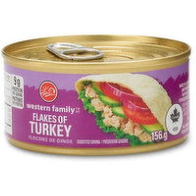 Western Family - Flakes of Turkey, 156 Gram