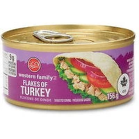 Western Family - Flakes of Turkey, 156 Gram