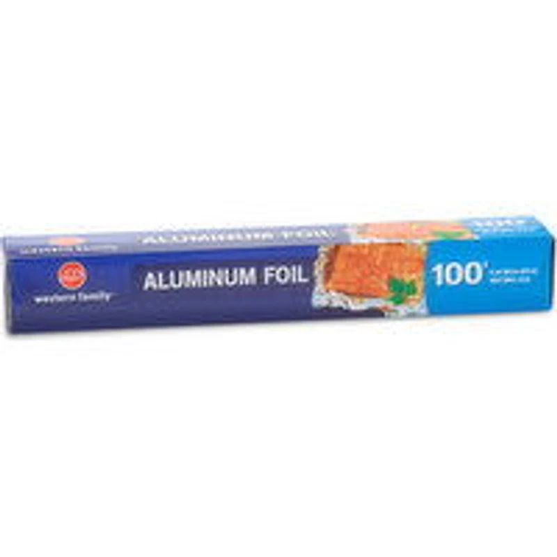 Western Family - Aluminum Foil 100 ft, 1 Each