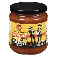 Western Family - WF Exquisita Medium Salsa, 430 Millilitre