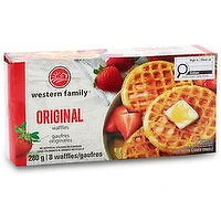 Western Family - Original Waffles, 8 Each