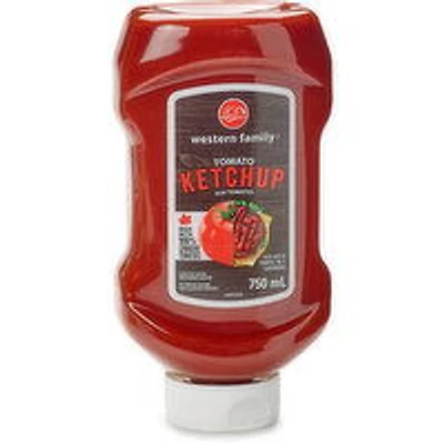 Western Family - Tomato Ketchup, 750 Millilitre