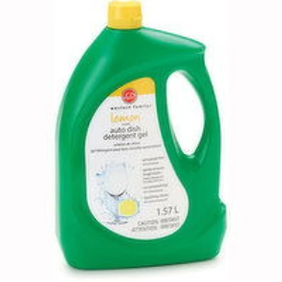 Western Family - Automatic Dishwashing Gel - Lemon Scent, 1.57 Litre