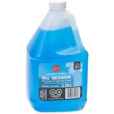 Western Family - All Season Windshield Washer Fluid -35C, 3.78 Litre
