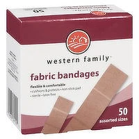 Western Family - WF Fabric Bandages, 50 Each