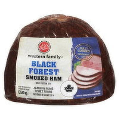 Western Family - Black Forest Ham - Smoked, 650 Gram