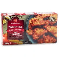 Western Family - Garlic Tickled Dry Pork Ribs, 454 Gram