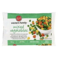 Western Family - Mixed Vegetables, 750 Gram