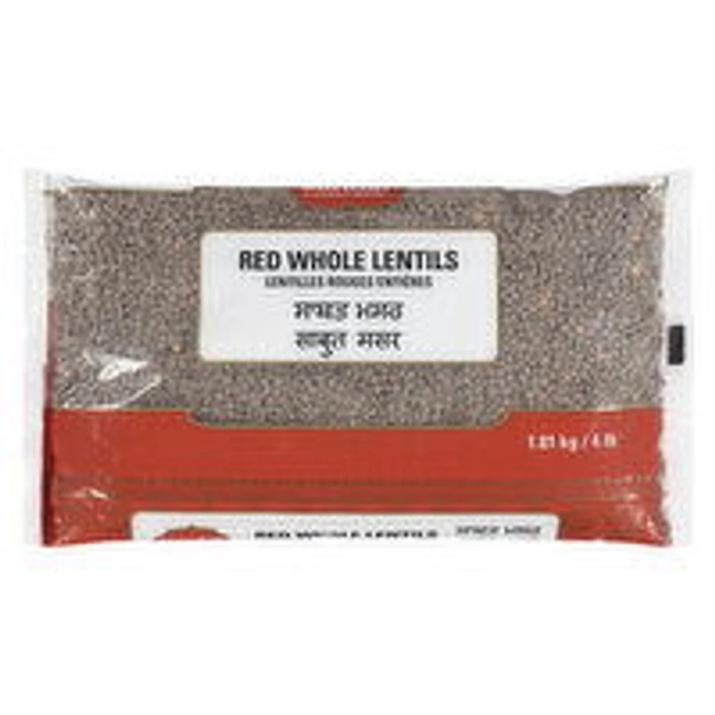 Sundar - Red Whole Lentils, 1.81 Kilogram