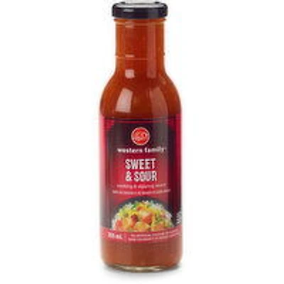 Western Family - Cooking Sauce - Sweet & Sour Sauce, 355 Millilitre