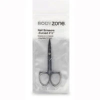 Body Zone - Nail Scissors - Curved 3 1/2, 1 Each