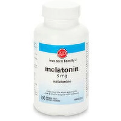 Western Family - Melatonin Sublingual, 100 Each