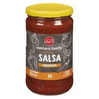 Western Family - Medium Salsa, 650 Millilitre