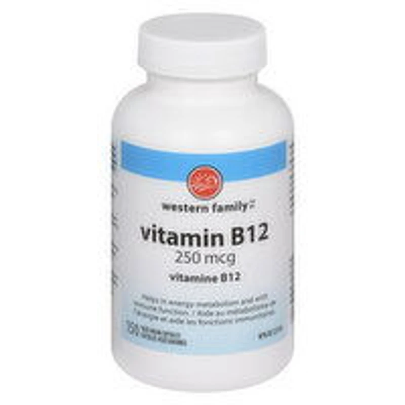 Western Family - Vitamin B12, 150 Each