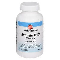 Western Family - Vitamin B12, 150 Each