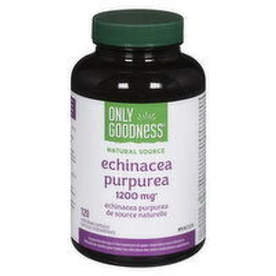 Only Goodness - Echinacea Purpurea Capsules 1200 mg*, 120 Each