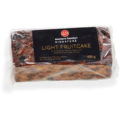 Western Family - Signature Light Fruit Cake, 450 Gram