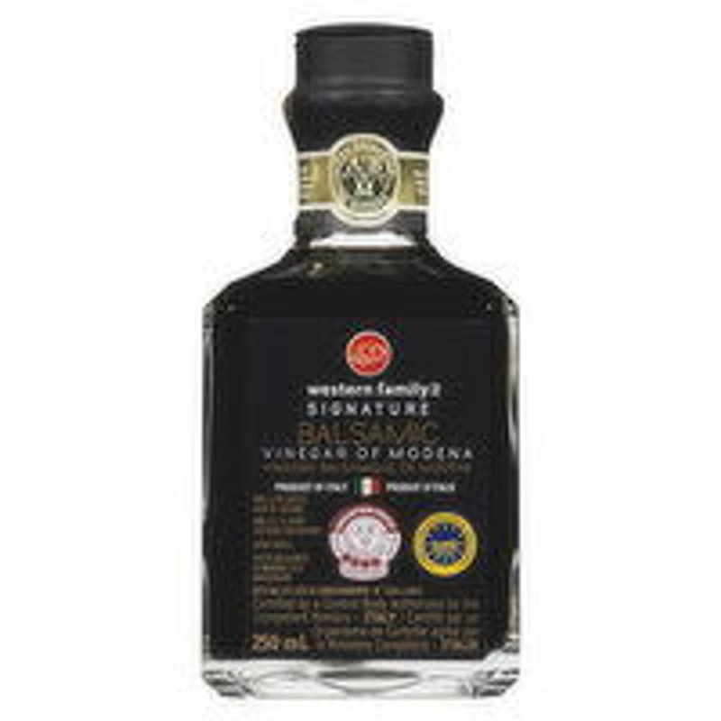 Western Family - Signature Balsamic Vinegar Of Modena, 250 Millilitre