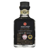 Western Family - Signature Balsamic Vinegar Of Modena, 250 Millilitre