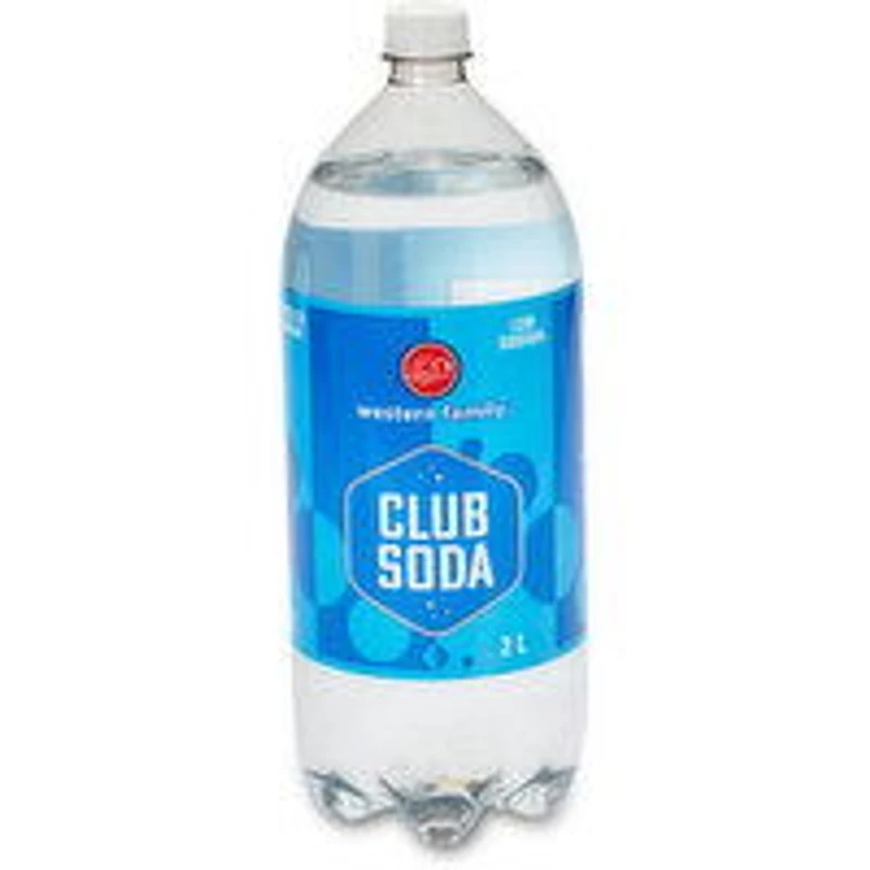 Western Family - Club Soda, 1 Each