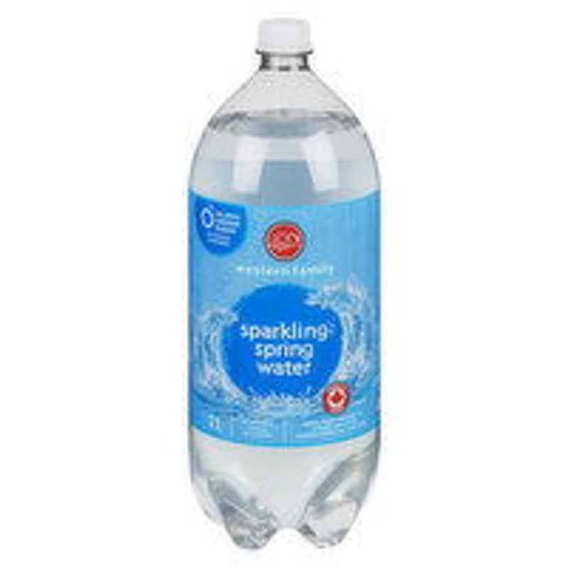 Western Family - Sparkling Spring Water, 2 Litre