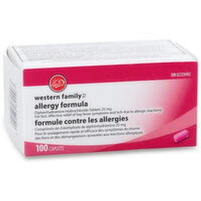 Western Family - Allergy Formula, 100 Each