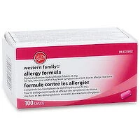 Western Family - Allergy Formula, 100 Each