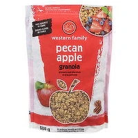 Western Family - Apple Pecan Granola, 600 Gram