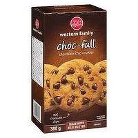 Western Family - Choc-Full Chocolate Chip Cookies, 300 Gram