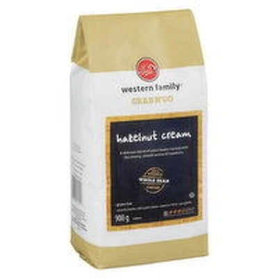 Western Family - Whole Bean Coffee, Hazelnut Cream, 900 Gram