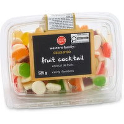 Western Family - Fruit Cocktail, Grab N'Go, 525 Gram