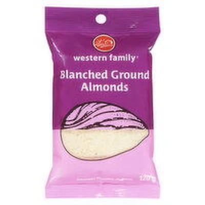 Western Family - Blanched Ground Almonds, 120 Gram
