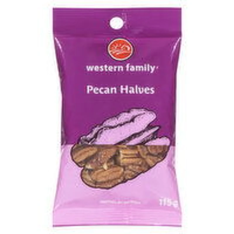 Western Family - Pecan Halves Mammoth Fancy, 115 Gram