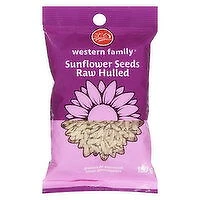 Western Family - Sunflower Seeds Raw Hulled, 150 Gram