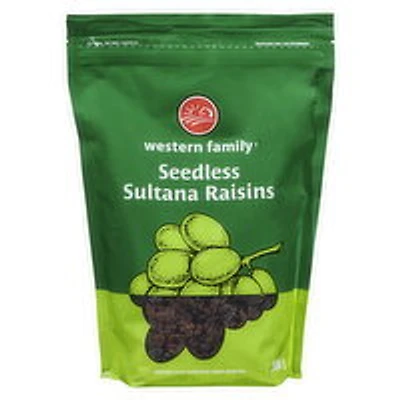 Western Family - Seedless Sultana Raisins, 908 Gram