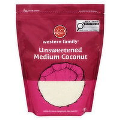 Western Family - Unsweetened Medium Coconut, 908 Gram