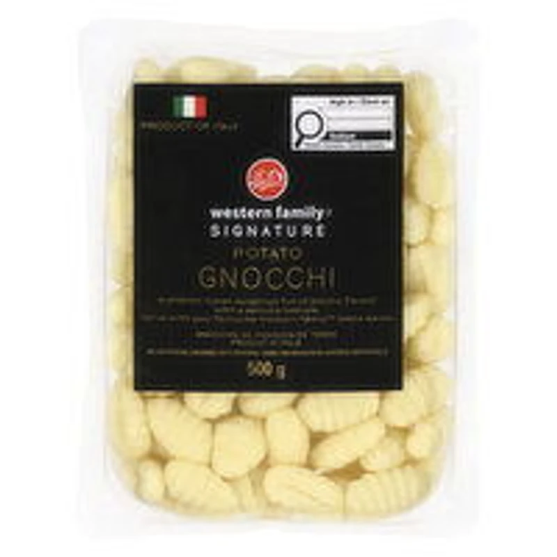 Western Family - Signature Potato Gnocchi, 500 Gram